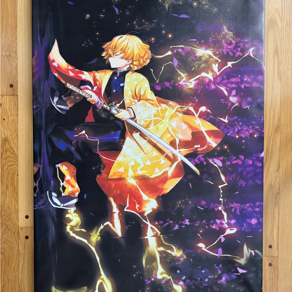 Demon Slayer Zenitsu Canvas Artwork